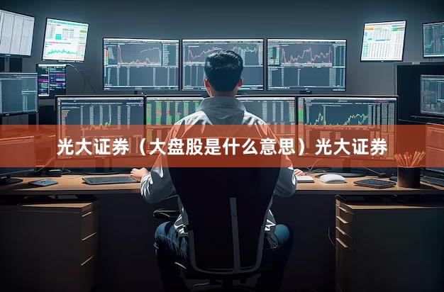 光大证券（大盘股是什么意思）光大证券
