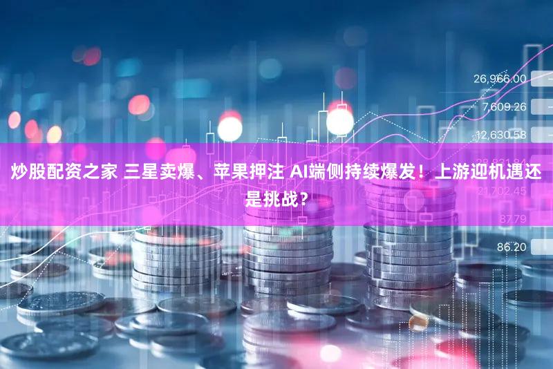 炒股配资之家 三星卖爆、苹果押注 AI端侧持续爆发！上游迎机遇还是挑战？